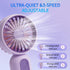 Mini Portable Fan 3 Pack, Cute Handheld Fan, Battery Operated Lightweight Small Personal Fan with 3 Speeds
