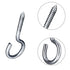 Mudder Christmas Lights Hanger Screw Hooks, Outdoor String Ceiling Wire and Fairy Lights for New Year Party (Silver, 30