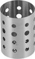 Stainless Steel Kitchen Utensil Holder, Tableware Organizer with Bottom Drain Hole for Home Storage