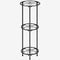 CASIMR Plant Stand Indoor Outdoor, Metal Rustproof Flower Shelf 3 Tier 32.3