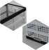 Eagrye 32 Set 3 L Collapsible Storage Crate, Folding Storage Crates