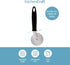 KitchenCraft Pizza Cutter Wheel, Stainless Steel, 20 cm, with Nylon Handle