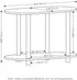Furinno Turn-N-Tube No Tools Modern Oval Side Table, Bauhaus Oak/Beige