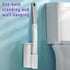 wutfuooo 60pcs Set Disposable Toilet Brush Cleaning System with Refills Pads Replacement Heads, Toilet Cleaning Stick