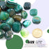 Hilitchi Green Agate Stone Tumbled Stones for Plants, Cacti & Succulents Bedding, 1lb (455g) Bag