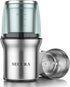 Secura Electric Coffee Grinder and Spice Grinder with Removable Bowls, Dry Grinding