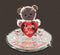 Glass Baron Bear "Love You to the Moon and Back"