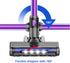 Upgraded Motorhead Vacuum Brush with Headlights for Dyson V7 V8 V10 V11, Motorized Head Replacement