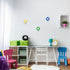 Wooden Double Heart-Shaped Self-Adhesive Hooks, 5pcs Key Holder Coat Hook for Home Office Hotel Wall Decoration