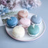 6-Cavity 3D Macaron Hamburger Silicone Mold for Fondant, Cake Decorating, Baking, Chocolate, Mini Soap, Bath Bomb