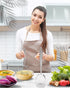 304 Brigii Potato Masher, Dual Arc for Easy, Labor-Saving Mashing, Stainless Steel, Sturdy and Durable One-Piece Potato