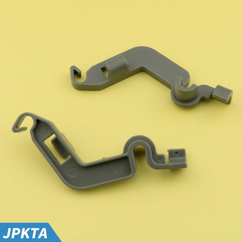 2 Pack W10082853 Dishwasher Tine Pivot Clip Replacement Part by JPKTA for Whirlpool Kitchenaid Kenmore Dishwashers