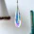 120mm H&D HYALINE & DORA Hanging Window Crystal Teardrop Prism, Suncatcher Crystal Light Catcher, Glass Hanging