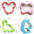 Sandwich Cutter Set, 13 Pack Fruit Cutters for Kids Lunch, Butterfly Dinosaur Unicorn Mousehead Food Shaped Cookie