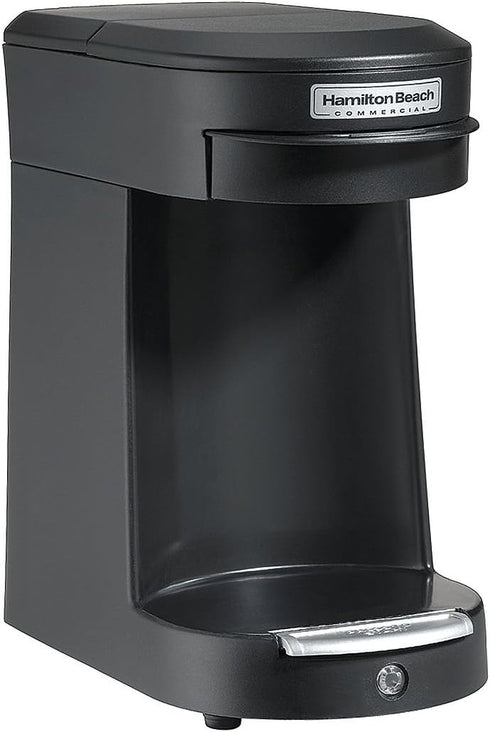 Hamilton Beach Commercial Black 1 Cup Pod Coffeemaker, HDC200B Single Serve Coffee Brewer