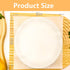 50Pcs 8x8 In Parchment Paper Sheets, White Parchment Paper for Baking, Square Baking Paper Sheets, Precut Parchment Sheets for Cookies, Cooking, Frying, Air Fryer, Grilling Rack, Oven by Vlwltl