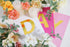 Roseo Pink Happy Birthday Banner Signs, Golden Sparkle Funny Party Supplies for Girls, 13 Pieces