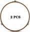 Microwave Turntable Ring, 8.7 Inch Tray Roller Support Ring, Large Glass Plate Tray Wheel Ring (2 PCS), Roller Height