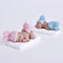 Brown Birthday Candle Sleeping Baby Cake Topper for Party, Baby Shower, Wedding (Pink)