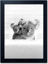 Yecohom Art Black and White Bathroom Decor Animals Koalas Wall Art Funny Animal Pictures
