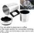 Car Electric Kettle, 12V 60W 350ml Stainless Steel, Portable Water Boiler for Tea, Coffee, Hot Tea