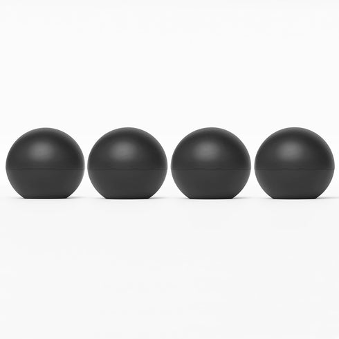 Glacio Round Ice Cube Molds – Large Whiskey Ice Ball Maker, BPA-Free Silicone Sphere Mold for Cocktails