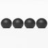 Glacio Round Ice Cube Molds – Large Whiskey Ice Ball Maker, BPA-Free Silicone Sphere Mold for Cocktails