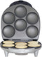 Brentwood AR-136 Silver 6 Piece Non-Stick Arepa Maker, 1"