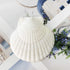 16PCS White Scallop Shells, 2.7"~3.5" for Crafts, Baking Shells, DIY Painting, Wedding Decoration