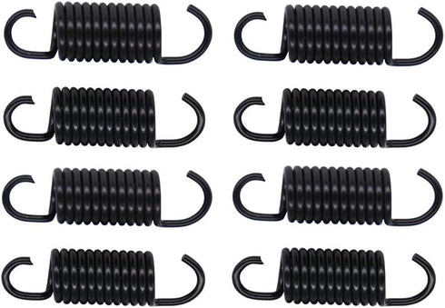Yoogu 2-1/2 inch Spring Furniture Replacement Extension Tension Springs, Pack of 8 for Recliner Sofa Black