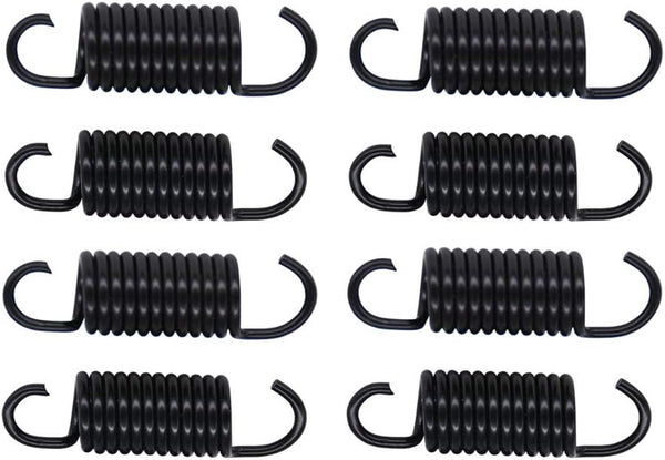 Yoogu 2-1/2 inch Spring Furniture Replacement Extension Tension Springs, Pack of 8 for Recliner Sofa Black