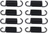 Yoogu 2-1/2 inch Spring Furniture Replacement Extension Tension Springs, Pack of 8 for Recliner Sofa Black