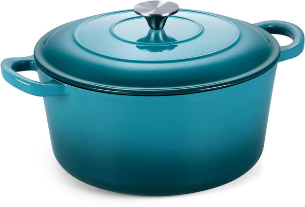 Onader Enameled Cast Iron Dutch Oven, 6 QT Dutch Oven Pot with