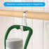10 Pack Flat S Hooks - Heavy Duty 3inch Stainless Steel Hooks for Hanging Pots, Pans, Plants, Towels