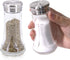 Salt & Pepper Shaker Set for Kitchen - 4 oz Clear Glass