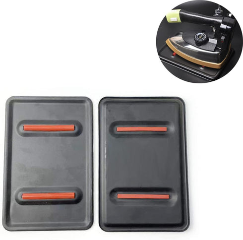 2 Pack Iron Rest Plate Pad - Anti-Slip Ironing Board Iron Anti-Scalding Pads, Heat Resistant Tray Protection Mats