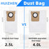 Replacement Parts Kit for Dreametech D10 Plus Robot Vacuum Cleaner, 18Pcs Accessories Including Brushes and Filters
