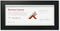 Golden State Art Wood Frame for 4x9 Business License Certificate with Real Glass & Table-top Display, Black