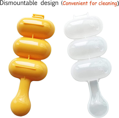 MXY Rice Ball Mould Shaker, Sushi Roll Maker Kitchen Tools for DIY Lunch