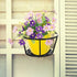 8.66X7.08X6.49 Inch Yardwe Hanging Succulent Planter Flowerpot Holder Stand for Balcony Window Porch Metal Plant Stand