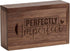 Christmas(3.15"x2"x0.98") JBOS Wooden Gift Box with Sliding Lid Walnut Wood Memory Box for USB Drive, Laser Engraved