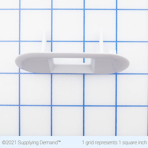 Supplying Demand WH01X24381 4502680 Top Load Clothes Washer Lid Lock Bezel Replacement