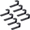 8 Pack Bunk Bed Ladder Hooks, Vinyl Coated Iron Heavy Duty Hook Brackets for Bed Decoration Tool