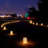 Homemory Upgraded White Luminary Bags, Moisture-Proof Candle Bags with Stars Design for Wedding, Party, Christmas