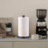 Stainless Steel Paper Towel Holder, Black Countertop Stand for Kitchen Bathroom with Weighted Base for Standard Rolls
