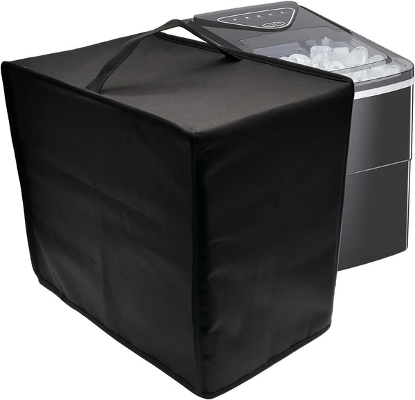 Ice Maker Cover for AGLUCKY Countertop Machine, Waterproof Dustproof Heat-Resistant Cover for Nugget Ice Maker