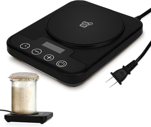 Hobychild Sourdough Starter Warmer Precise 1F Thermostat Control (70-100F) Sourdough Warming Mat for