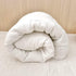 47x59 Inch, 1.9 BuLuTu White Down Alternative Comforter for Crib Toddler Bed, Soft Breathable Quilted Blankets, Extra