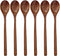 Wooden Spoons, 6 Pieces 9 Inch Wood Soup Spoons for Eating, Mixing, Stirring, Eco-Friendly Kitchen Utensil