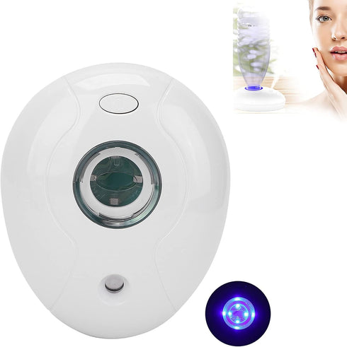 Mini Humidifier - Water Bottle Humidifiers, Silent Ultrasonic Operation, Auto Power Off for Bedroom Desk Car Travel